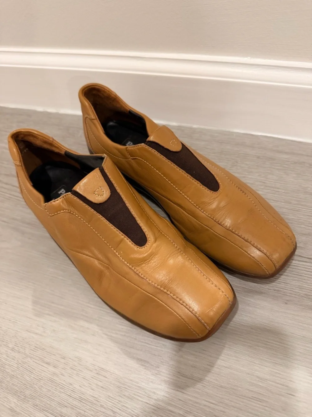 Paul Green Munchen Leather Slip On Women's Driving Loafer Size 7 - Picture 2 of 12